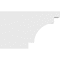 Ekena Millwork Standard Mediterranean Architectural Grade PVC Rafter Tail, 4"W X 10"H X 16"L RFTP04X10X16MED - alternate 2
